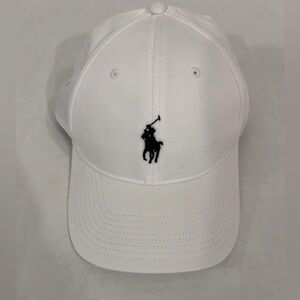 Ralph Lauren White Baseball Cap hat